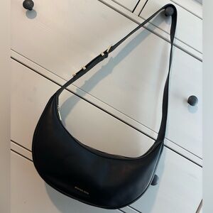 Michael Kors Avra medium Black Hobo shoulder Bag